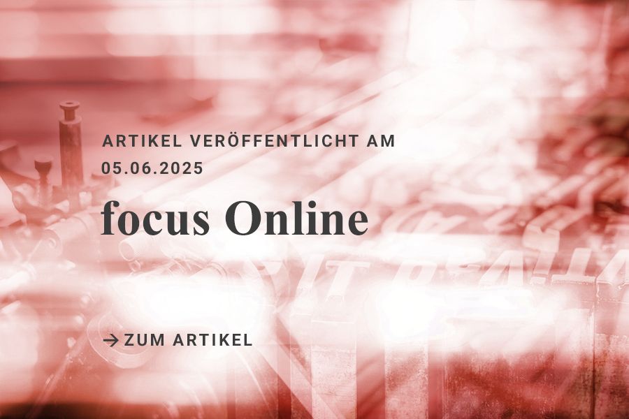 Blog-Beitrag bei focus online am 05.06.2025